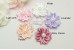 Satin Ribbon Flowers - PETITE (4cm), Pack of 3